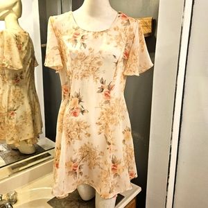 Beautiful Vintage Floral Dress from Joni Blair Sz 8P